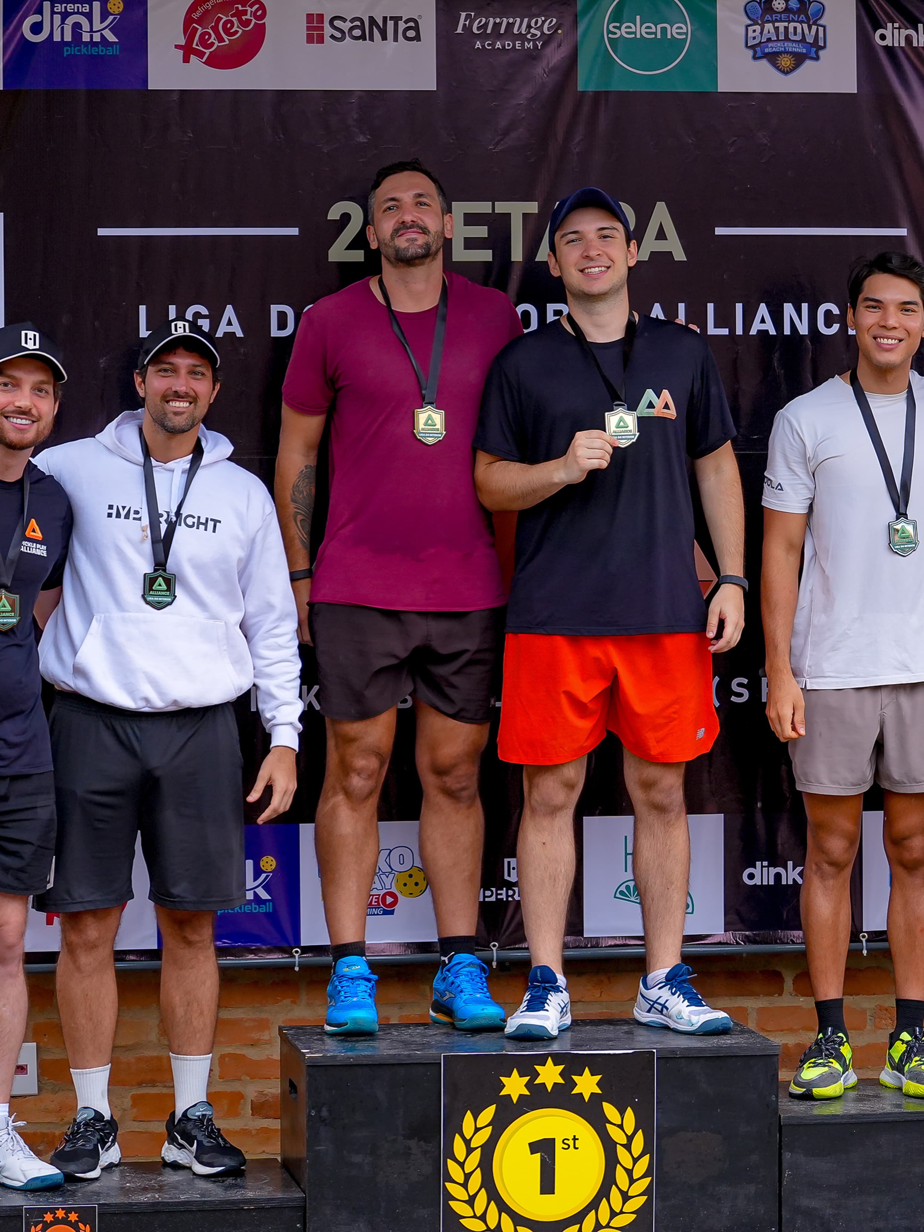 Último dia de torneio na Arena Batovi, quadro 1